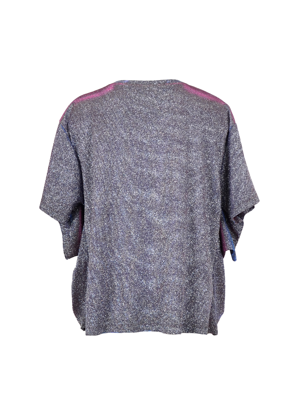 Signature Iridescent top with Butterfly Sleeves