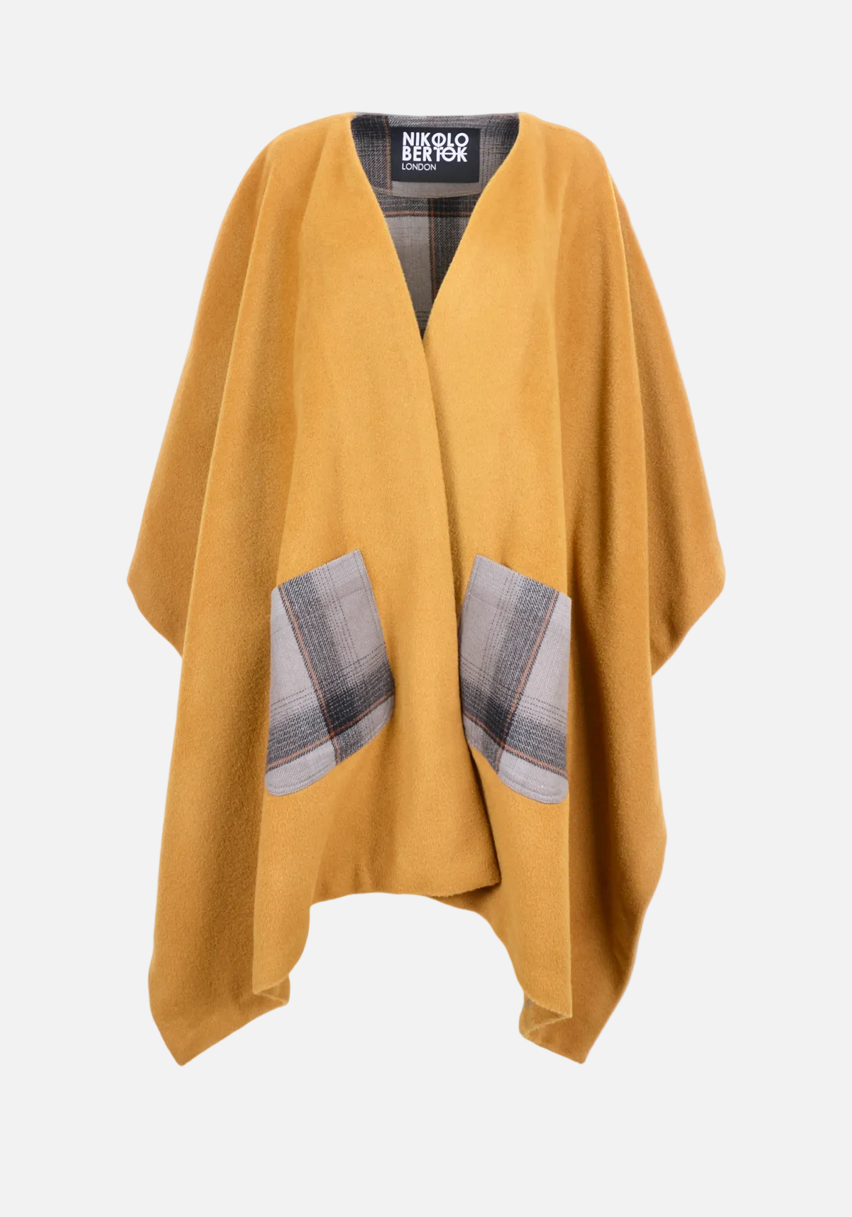 Cashmere Contrast Overcoat