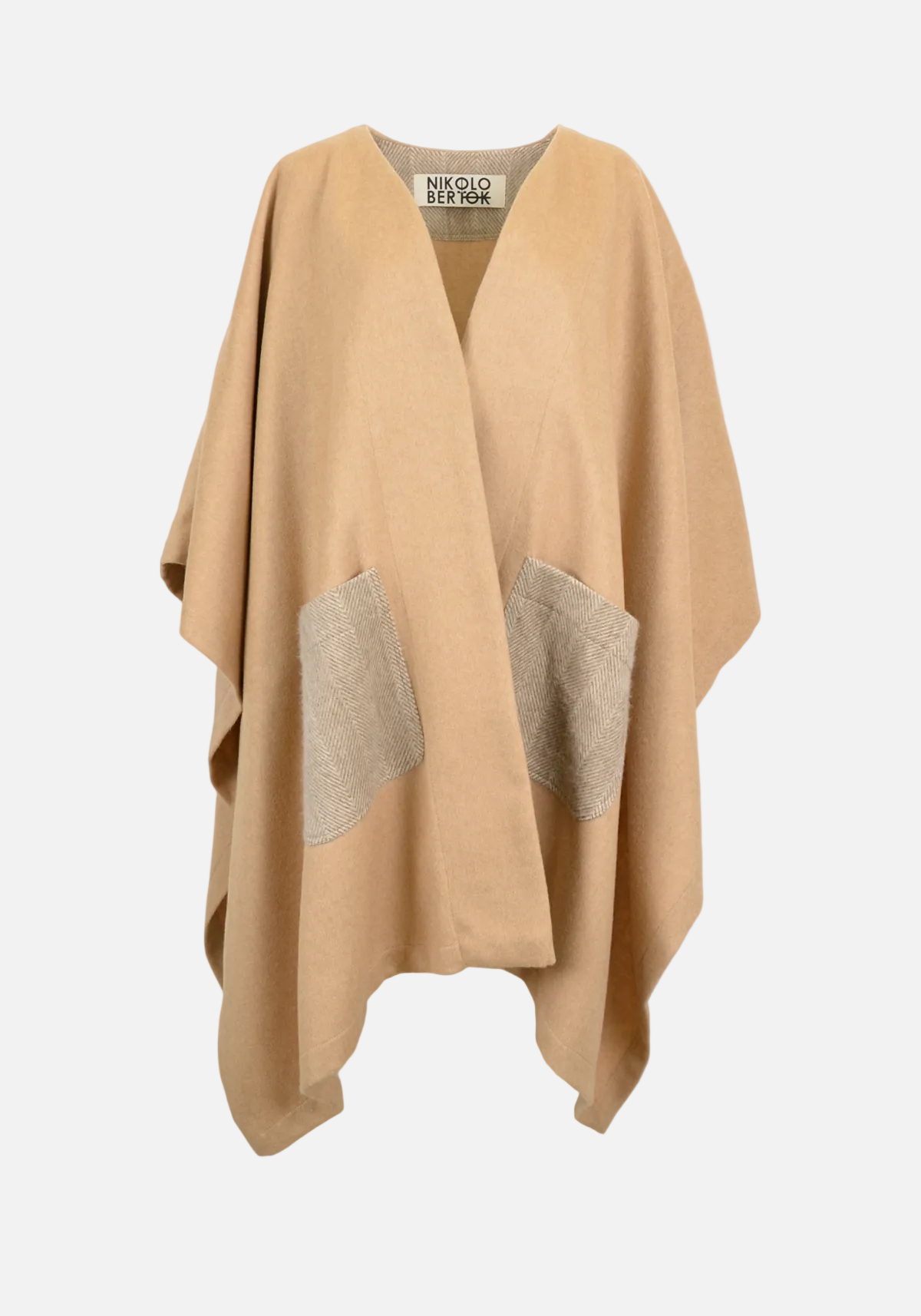 Cashmere Contrast Overcoat