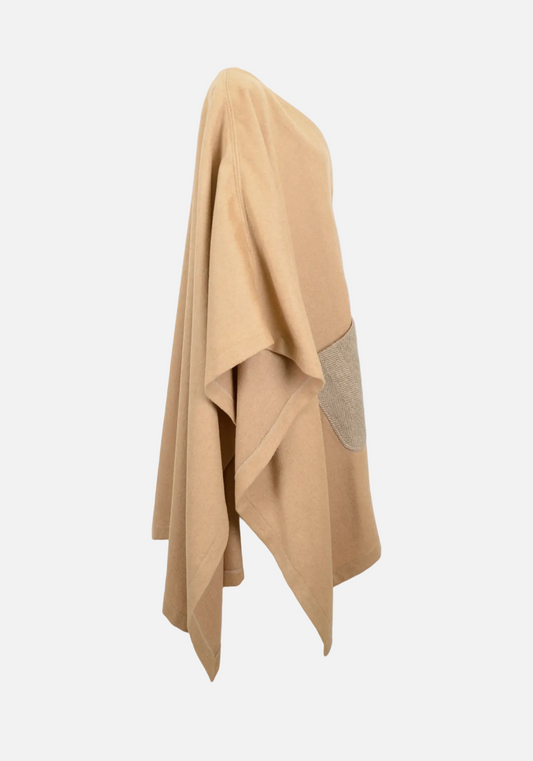 Cashmere Contrast Overcoat