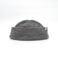 Merino Wool Beanie Hat In Dove Grey