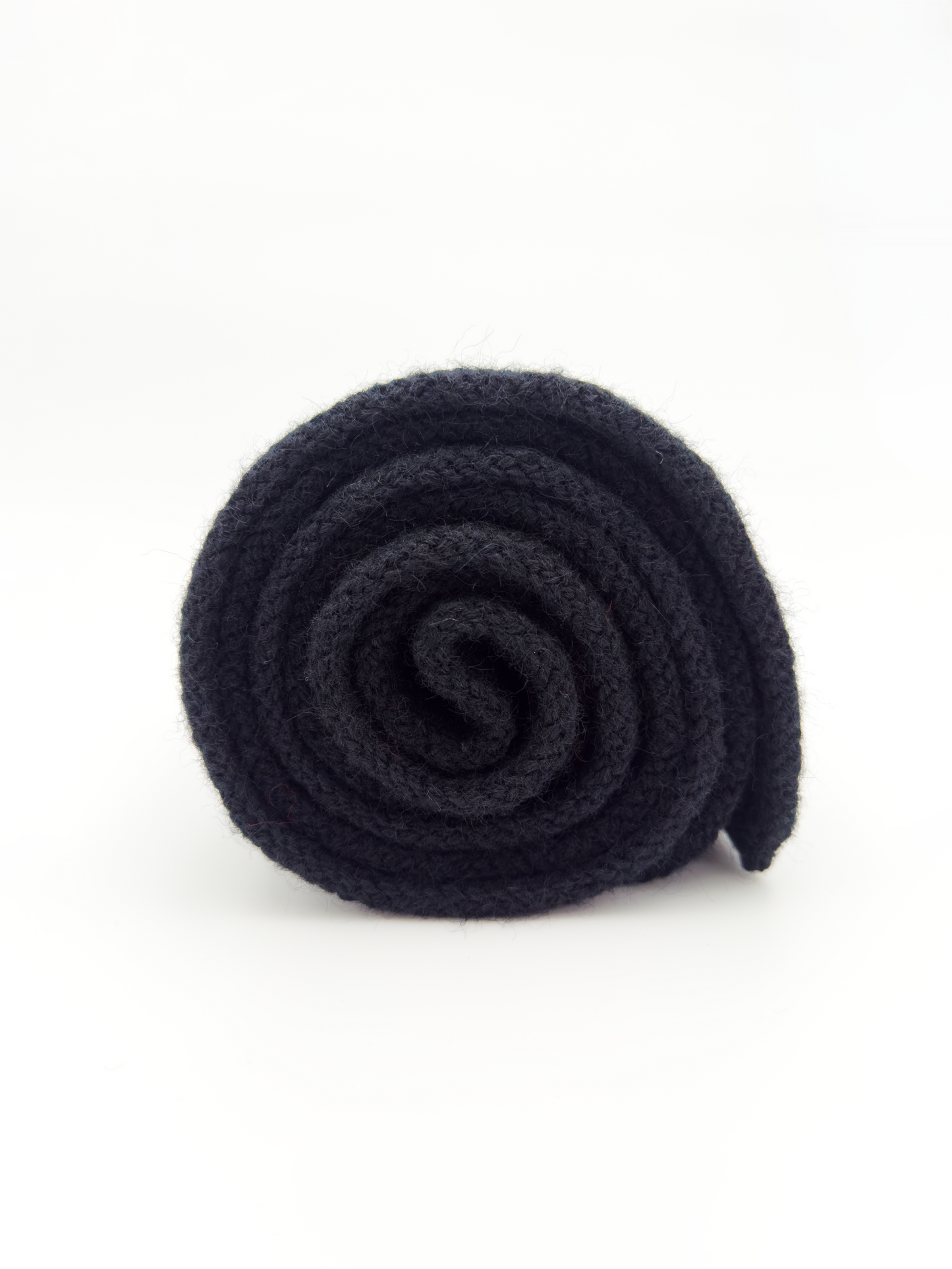 Wool Scarf In Black