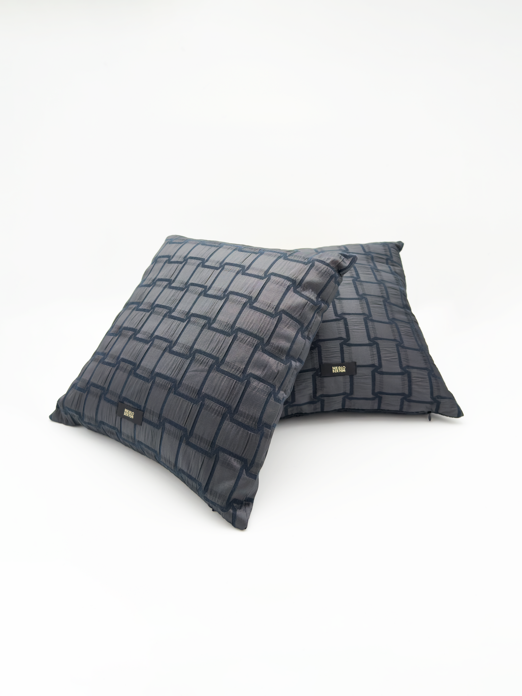 Cushion Set - Monochromatic Pattern
