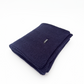 Merino Wool Scarf In Midnight Blue