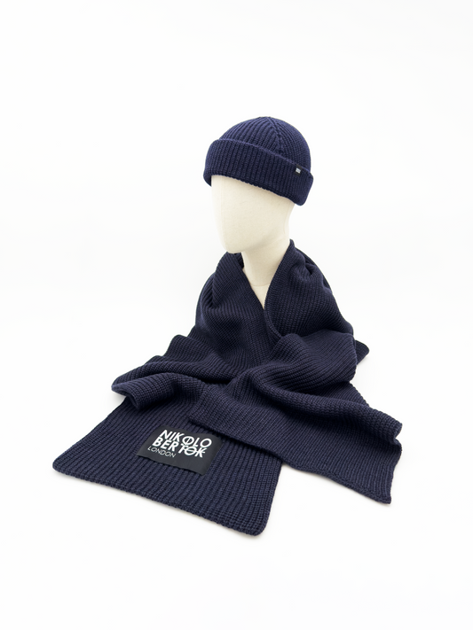 LIMITED EDITION SET - Merino Wool In Midnight Blue