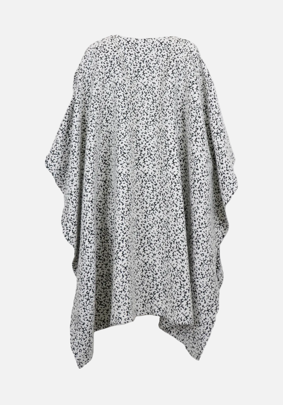 Wool-Blend Speckle Overcoat