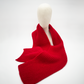 Wool Scarf In Cardinal Red