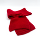 Wool Scarf In Cardinal Red