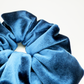 Scrunchie In Royal Blue Knot Tail