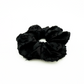 Scrunchie In Black Devore