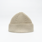 Wool Beanie Hat In Alabaster